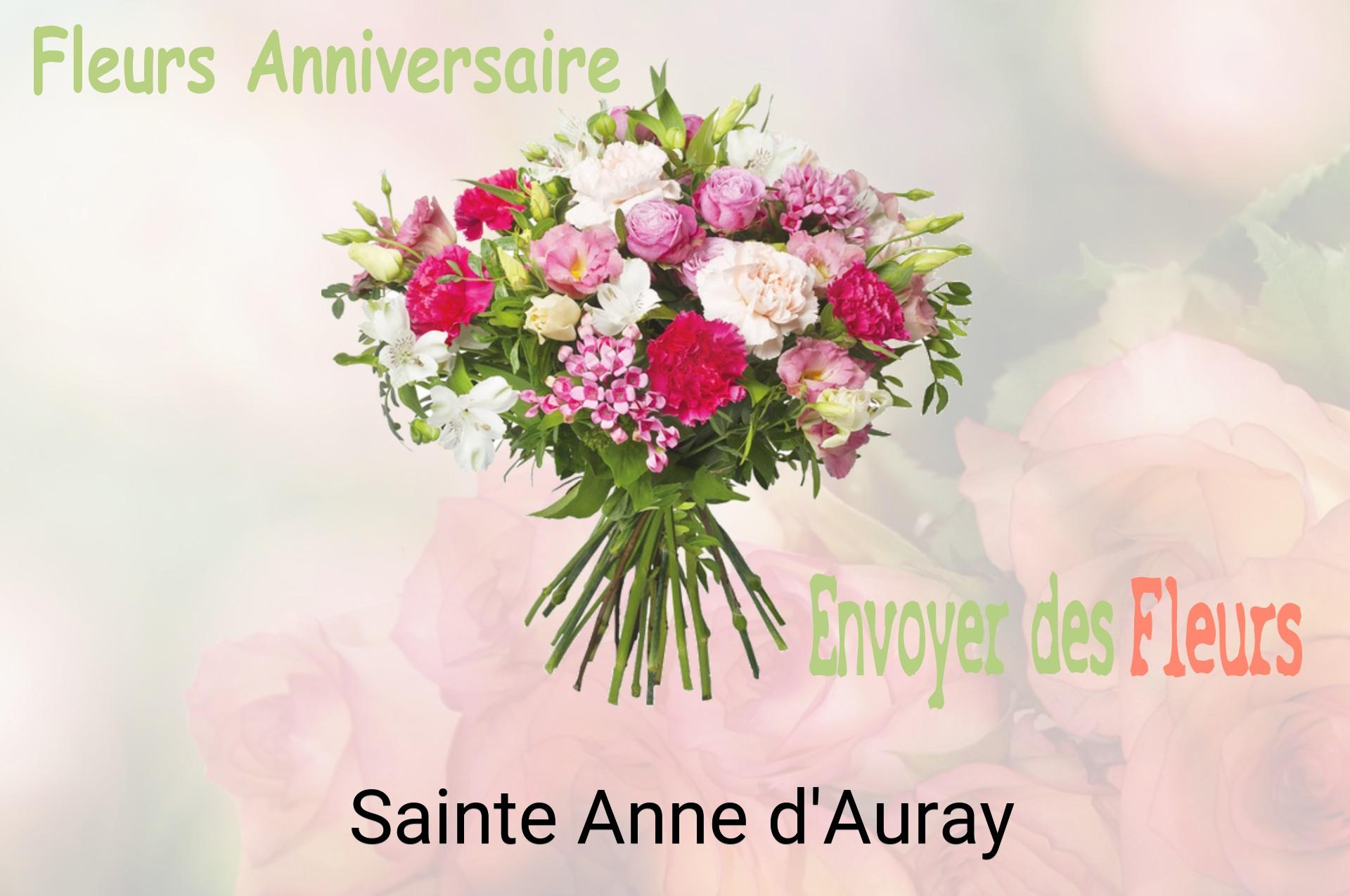 Bouquet de fleurs d’anniversaire livré à Sainte-Anne-d'Auray