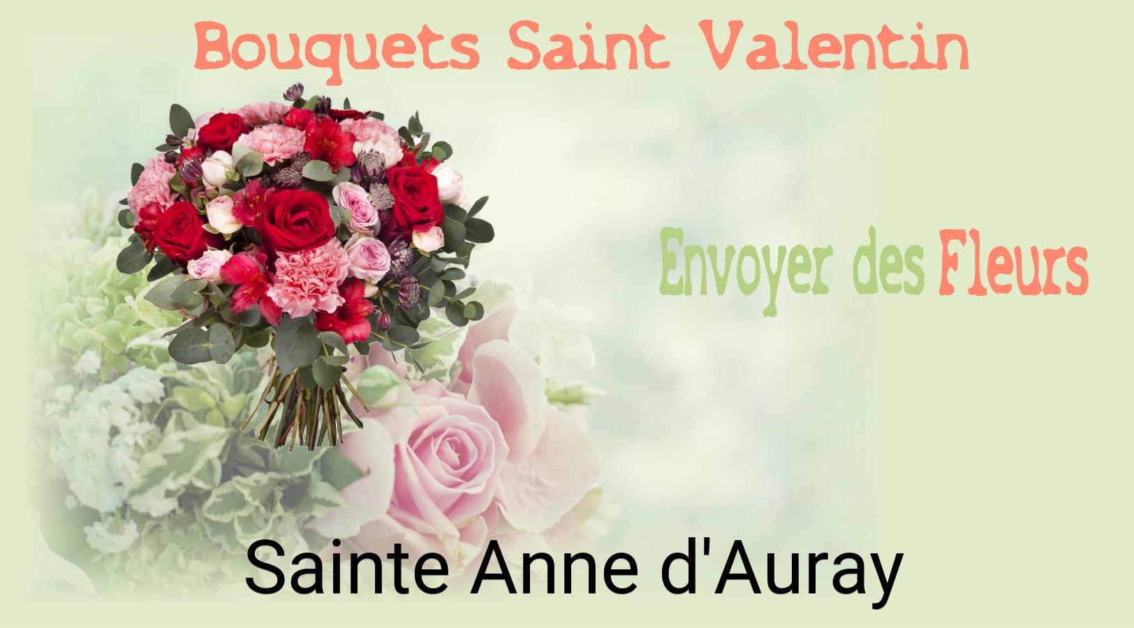 Roses de Saint-Valentin livrées à Sainte-Anne-d'Auray